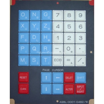 Клавиатура для станков с ЧПУ Fanuc 0M A98L-0001-0482#W