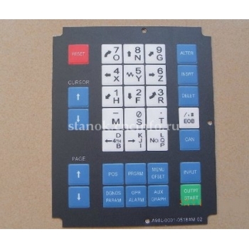 Клавиатура для станков с ЧПУ Fanuc A98L-0001-0518#A